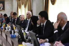 Şahin Mustafayev İranda Məhəmməd Qalibaf və Möhsin Rzai ilə görüşüb - FOTO 