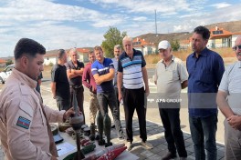 Növbəti köç karvanı Cəbrayılın Şükürbəyli kəndinə çatıb, açarlar təqdim olunub- YENİLƏNİB  - FOTO 