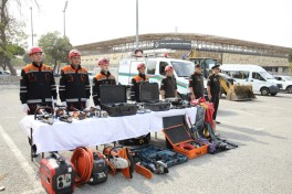 FHN-in Bakı Regional Mərkəzi mülki müdafiə məşqləri keçirib
