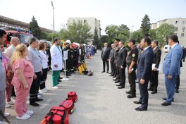 FHN-in Bakı Regional Mərkəzi mülki müdafiə məşqləri keçirib