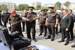 FHN-in Bakı Regional Mərkəzi mülki müdafiə məşqləri keçirib