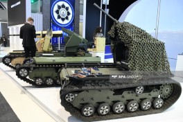 Azərbaycanda “SİQR” pilotsuz quru robotu istehsal edilib - FOTO 
