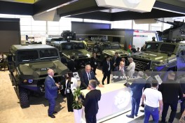 Azərbaycan istehsalı olan “İTX-15M” personal və silah daşıyıcıları nümayiş etdirilib - FOTO 