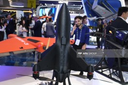 Azərbaycanın PUA-sı ilk dəfə ADEX-2026 sərgisində nümayiş etdirilib - FOTO 