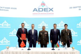 Azərbaycan MN ilə Türkiyə müdafiə sənayesi şirkətləri arasında əməkdaşlığa dair müqavilələr imzalanıb