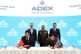 Azərbaycan MN ilə Türkiyə müdafiə sənayesi şirkətləri arasında əməkdaşlığa dair müqavilələr imzalanıb