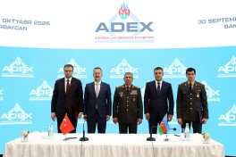 Azərbaycan MN ilə Türkiyə müdafiə sənayesi şirkətləri arasında əməkdaşlığa dair müqavilələr imzalanıb